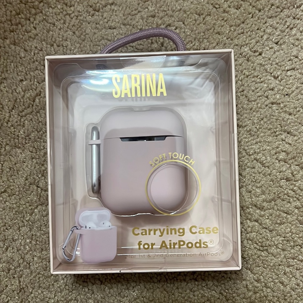 Pink Airpod first and second generation case